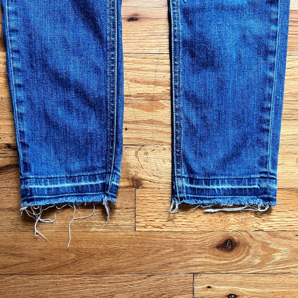 Rag & Bone women’s size 25 light Blue Dre distressed jeans - Picture 7 of 7